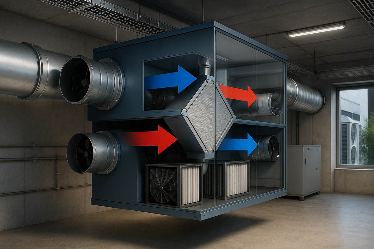 Isı Geri Kazanımlı Havalandırma Sistemi
